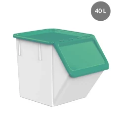 Couvercle pour bac à ingrédients 40/80 L plastique vert 45x40,8x4,2 cm Sans couvercle - GILAC Hot