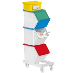 GILAC Couvercle pour bac à ingrédients 40/80 L plastique bleu 45x40,8x4,2 cm Sans couvercle