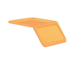 GILAC Couvercle pour bac à ingrédients 40/80 L plastique beige 45x40,8x4,2 cm Sans couvercle Discount