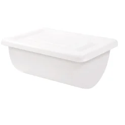 Couvercle pour bac 170L/220L blanc plastique 98x71x5,5 cm - GILAC New