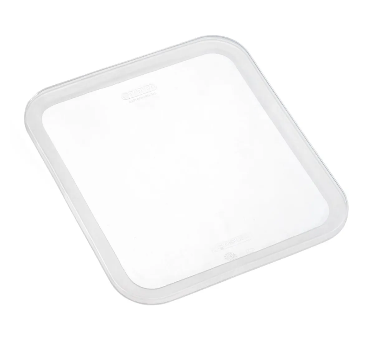 ARAVEN Couvercle pour bac transparent GN 1/2 silicone New