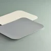 Aucune Couvercle pour barquette 68,5CL rectangulaire gris 10,3x19,5 cm 67 cl (100 pièces)