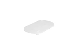 Couvercle pour barquette transparent 21,6x13,6 cm (50 pièces) - Aucune