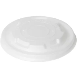 Couvercle pour bol 25CL rond blanc Ø 9,5 cm (50 pièces) - DUNI