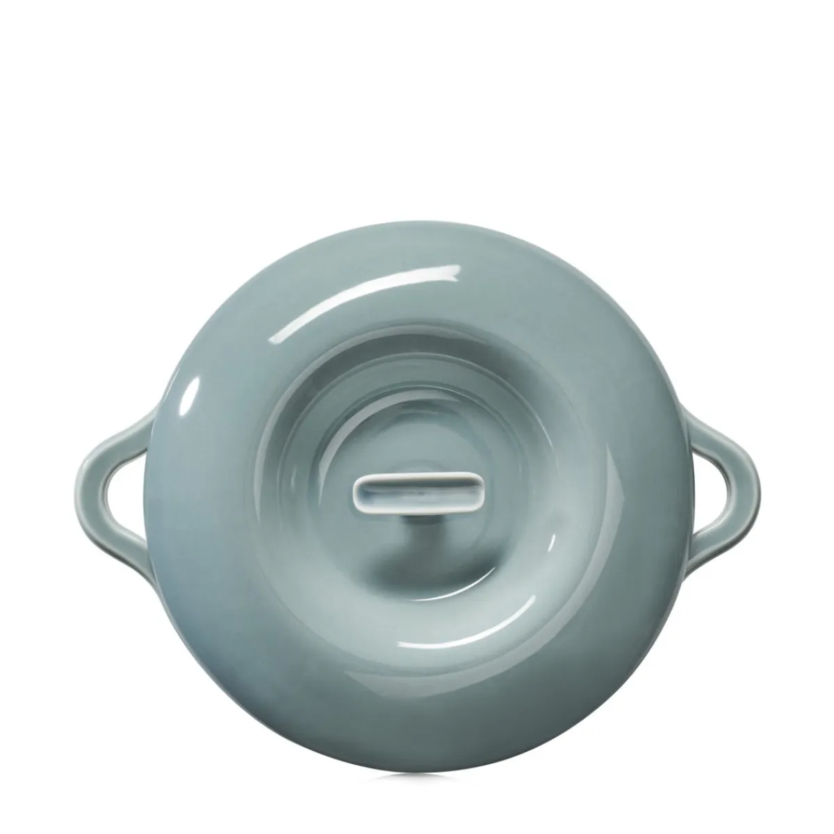 Couvercle pour cocotte induction porcelaine Gris nuage Ø 29 cm Bombance - REVOL New