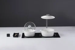 Couvercle pour cocotte ovale transparent verre 32 cm ution 2 - REVOL Best