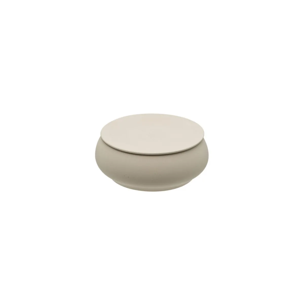 DEGRENNE Couvercle pour cocotte rond beige grès émaillé Ø 12,5 cm Bahia Online