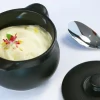 RAK Couvercle pour cocotte rond gris porcelaine vitrifiée Ø 8,5 cm Chefs Fusion Discount