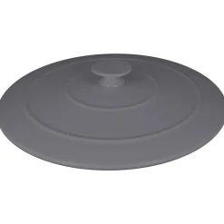 Couvercle pour cocotte rond gris porcelaine vitrifiée Ø 21,1 cm Chefs Fusion - RAK New