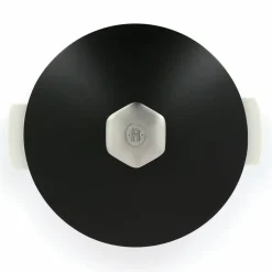 Couvercle pour cocotte rond noir porcelaine culinaire 32,5 cm ution 2 - REVOL
