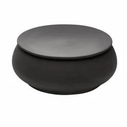 DEGRENNE Couvercle pour cocotte rond noir grès émaillé Ø 12,5 cm Bahia Hot