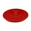 Couvercle pour cocotte rond rouge porcelaine vitrifiée Ø 8,5 cm Chefs Fusion - RAK Clearance