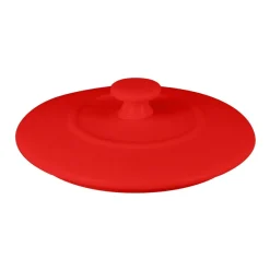 Couvercle pour cocotte rond rouge porcelaine vitrifiée Ø 9,8 cm Chefs Fusion - RAK Clearance