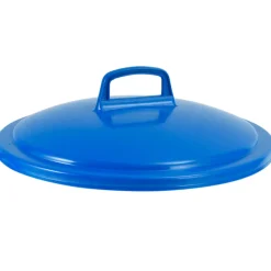 GILAC Couvercle pour conteneur 75 L bleu plastique Ø 45,5 cm 16 cm Discount