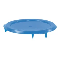 GILAC Couvercle pour conteneur 75 L bleu plastique Ø 61 cm 8,5 cm New