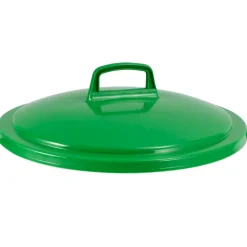 Couvercle pour conteneur 75 L vert plastique Ø 56 cm 16 cm - GILAC