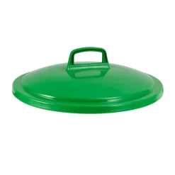 Couvercle pour conteneur 50 L vert plastique Ø 45,5 cm 16 cm - GILAC Best