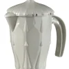 Couvercle pour pichet 0.5L Blanc Coton fibre végétale Banquise Liliroc - SAINT ROMAIN New