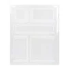 Couvercle pour plateau-repas rectangulaire transparent plastique 32,5x26,5x4,6 cm Oxstal (100 pièces) - PRO.MUNDI Hot