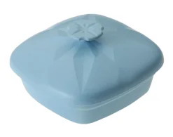 SAINT ROMAIN Couvercle pour ravier 25 cl bleu ocean fibre végétale Liliroc Clearance