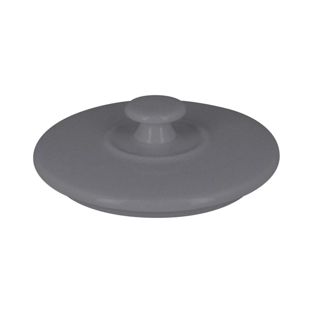 Couvercle pour soupière rond gris porcelaine vitrifiée Ø 10,5 cm Chefs Fusion - RAK Sale