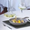 RAK Couvercle pour soupière rond gris porcelaine vitrifiée Ø 15 cm Chefs Fusion New