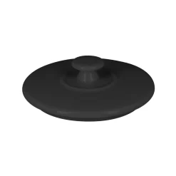 RAK Couvercle pour soupière rond noir porcelaine vitrifiée Ø 10,5 cm Chefs Fusion
