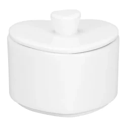 RAK Couvercle pour sucrier blanc porcelaine 8 cm Cliché Discount