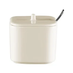 Couvercle pour sucrier carré blanc porcelaine 8 cm Fractal - RAK New
