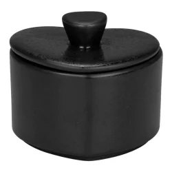 RAK Couvercle pour sucrier noir porcelaine 8 cm Cliché