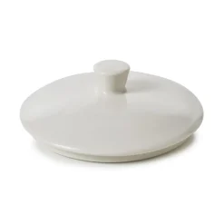 Couvercle pour sucrier rond Blanc albâtre porcelaine culinaire Ø 9 cm Madeleine - REVOL New