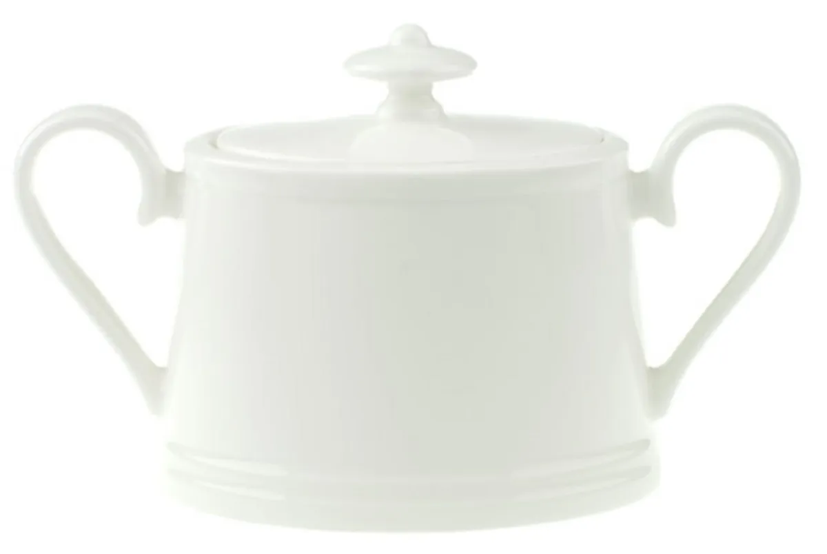 VILLEROY & BOCH Couvercle pour sucrier rond ivoire porcelaine bone china Stella Best