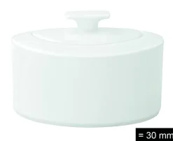 VILLEROY & BOCH Couvercle pour sucrier rond ivoire porcelaine bone china Modern Grace Sale