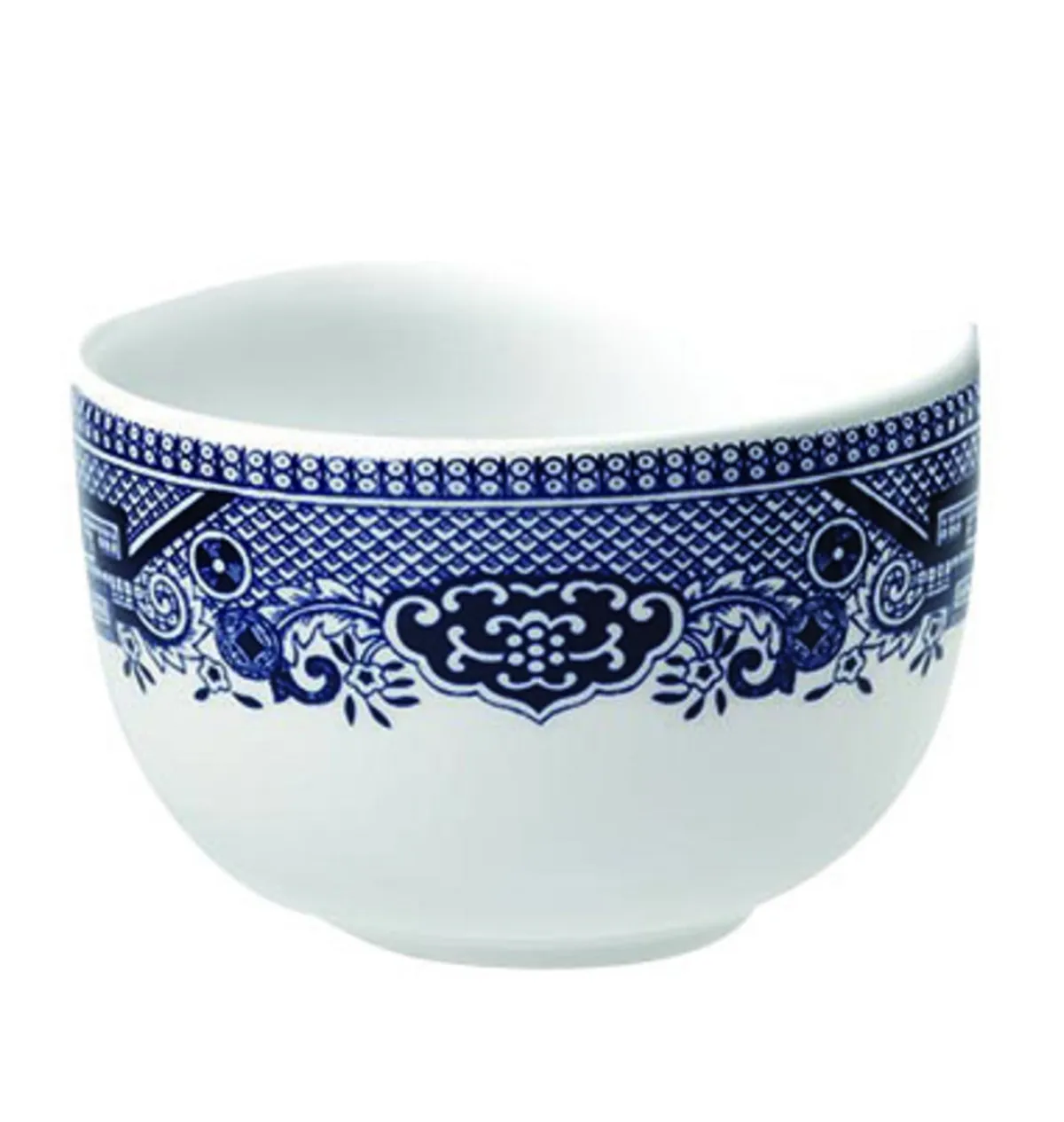 CHURCHILL Couvercle pour sucrier rond Sandrigham Willow Blue porcelaine vitrifiée Ø 9 cm Vintage Prints Willow Discount
