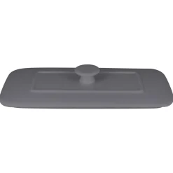 RAK Couvercle pour terrine rectangulaire gris porcelaine vitrifiée 20x10 cm Chefs Fusion Discount