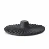 Couvercle pour théière rond noir porcelaine culinaire Ø 8 cm Pekoe - REVOL Hot