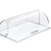 Couvercle roll top pour panier GN 1/1 rectangulaire transparent plastique 53 cm Gn Line - APS Hot