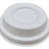 HUHTAMAKI Couvercle rond blanc bagasse Ø 6,3 cm (50 pièces) New