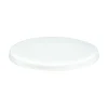 ARCOROC Couvercle rond blanc polyéthylène Ø 20,4 cm Empilable Discount
