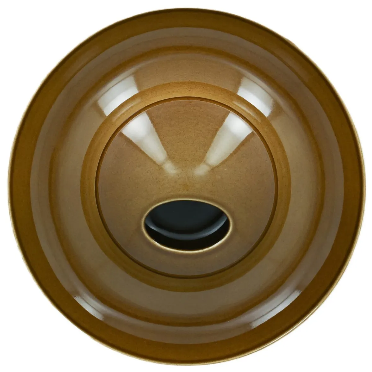 Couvercle rond bronze porcelaine vitrifiée Ø 14,5 cm Ashore - RAK Outlet