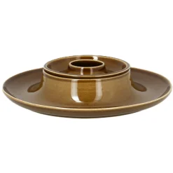 RAK Couvercle rond bronze porcelaine vitrifiée Ø 13 cm Ashore Best