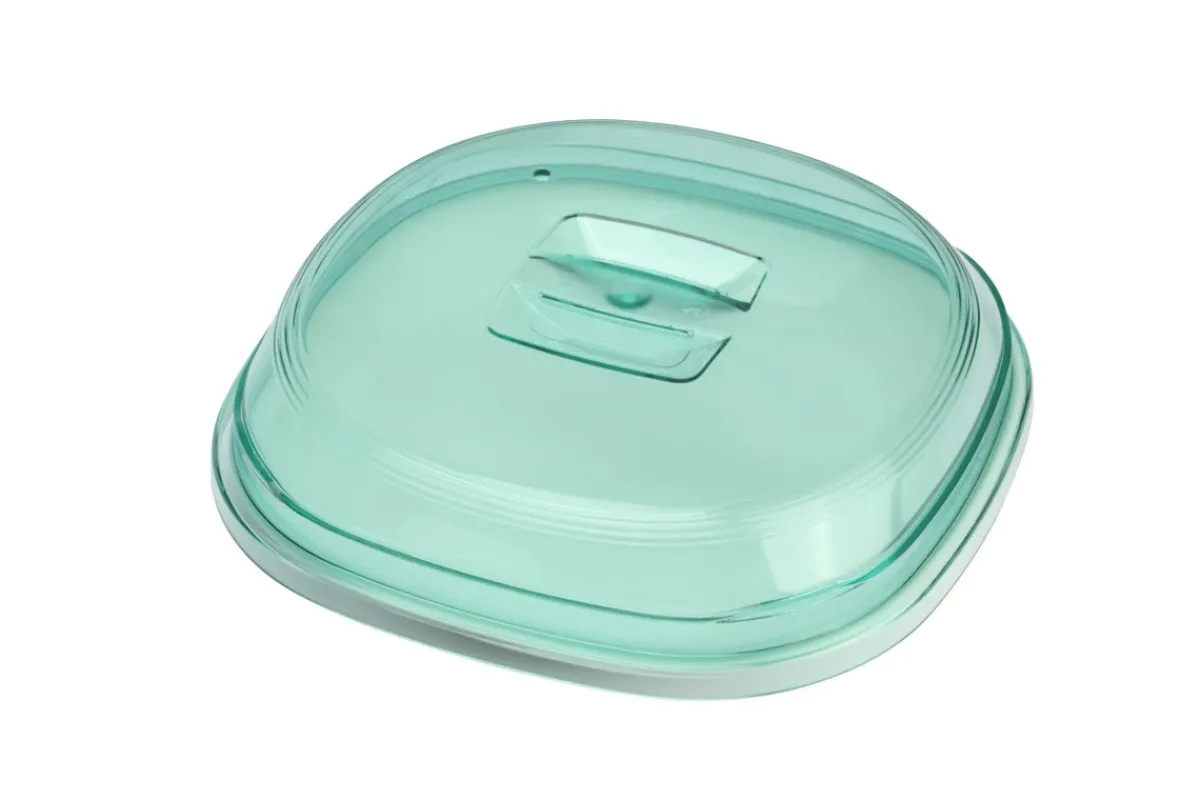enova Couvre assiette carré vert polyamide 22 cm Regithermie Hot