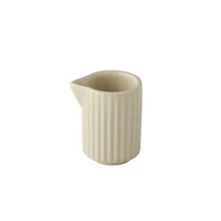 Crémier rond beige porcelaine 4 cl Ø 4,5 cm The Grid - APS Sale