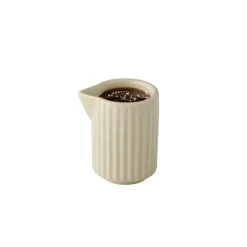 Crémier rond beige porcelaine 4 cl Ø 4,5 cm The Grid - APS Sale