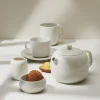 Crémier rond Blanc albâtre porcelaine culinaire 12 cl Ø 6,3 cm Madeleine - REVOL