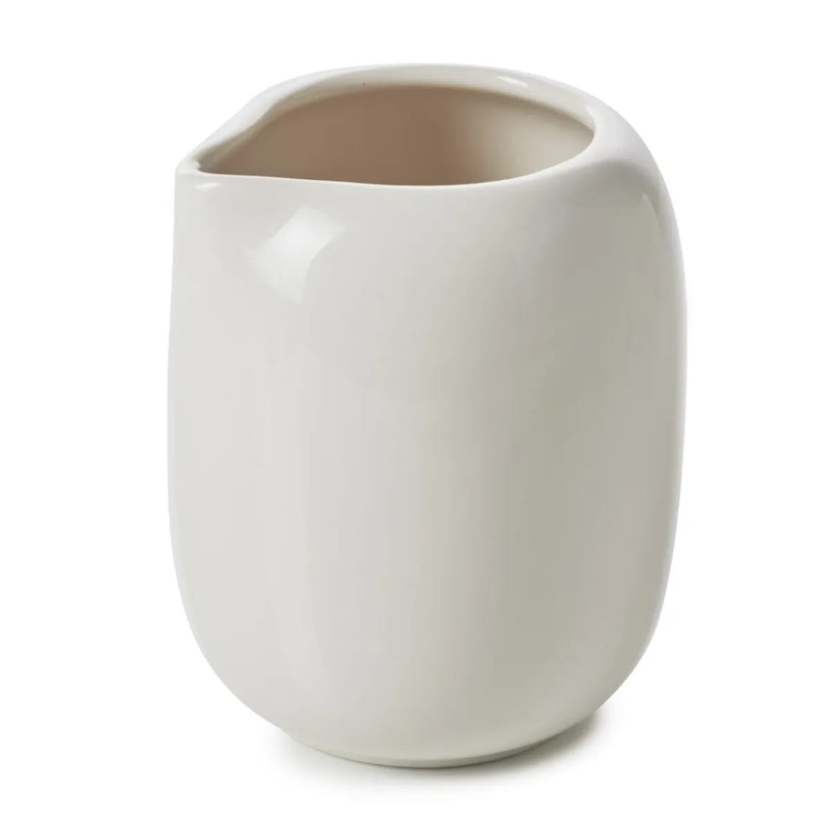 Crémier rond Blanc albâtre porcelaine culinaire 12 cl Ø 6,3 cm Madeleine - REVOL