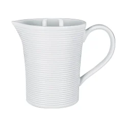 RAK Crémier rond blanc porcelaine vitrifiée 15 cl Ø 7 cm Evolution   Discount