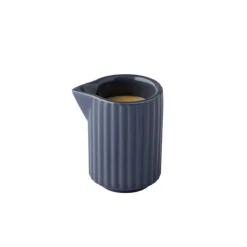 APS Crémier rond bleu marine porcelaine 4 cl Ø 4,5 cm The Grid Outlet