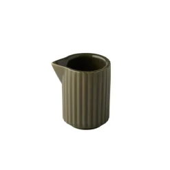 Crémier rond brun porcelaine 4 cl Ø 4,5 cm The Grid - APS Outlet