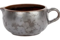 Crémier/saucière argent porcelaine 16 cl Ø 9 cm Elements Mineral - PROOF